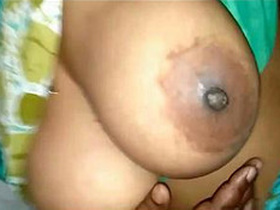 Tamil aunty gives a shy blowjob