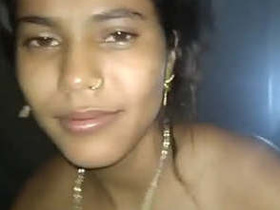 Indian wife enjoys pleasure ride with husband