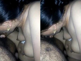 Bhabi's hot Indian blowjob and anal fuck with her husband