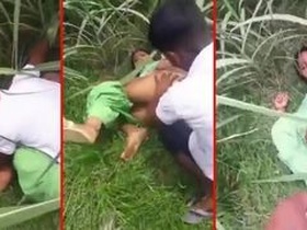 Bangla lovers' risky outdoor sex video leaked online