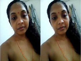 Mallu babe flaunts her breasts and vagina in part 5