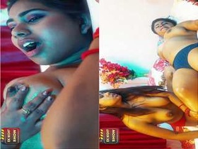 Two women having sexual intercourse