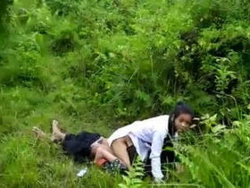Desi couple caught in the act of passion