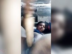 A clever Indian woman with a blue bra uncovers a naughty surprise with a rolling pin