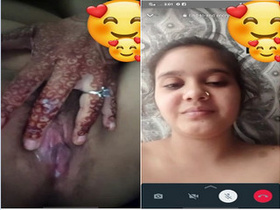 Indian Desi babe flaunts her big boobs and wet pussy in part 1