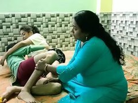 Indian girl shares teenage boy with bhabhi in Hindi XXX video