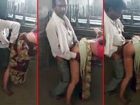 Chowkidars indiscretion with a mischievous schoolteacher in a classroom