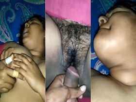 Curvy Indian wife moans loudly during sex with her neighbor's boyfriend