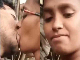 Part 1 of an Indian couple's steamy outdoor romance and sex