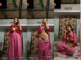 Bangladeshi girl's big tits and wet pussy get pounded