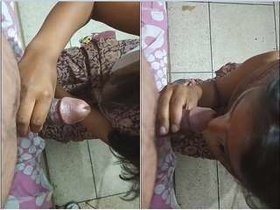 Indian couple's sensual romance and blowjob in part 3