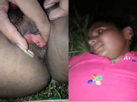 Indian girl's pussy gets recorded in amateur porn video