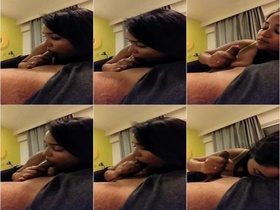 Mallu girl gives a blowjob in MMS video