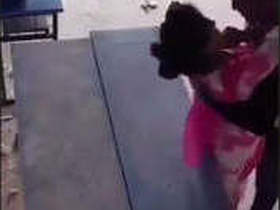 Tamil couple gets naughty in class