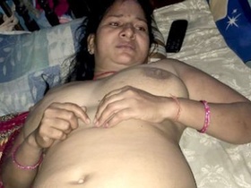 Desi wife giving blowjob to her husband
