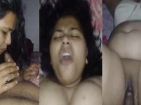 Indian bhabhi with big boobs gets fucked by her husband's stepson