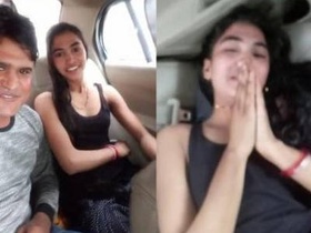 Clear audio and moaning add to the intensity of this steamy car sex