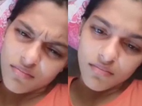 Bhabi from Indian college gets naughty on camera