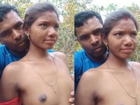 Desi couple's outdoor adventure