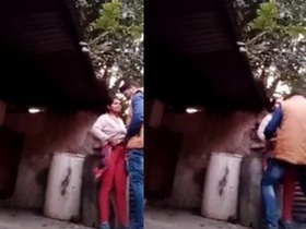 Quick and passionate Desi lovers in action