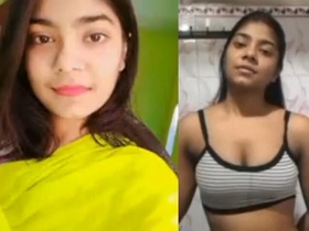 Falak, a cute Indian girlfriend, has one last steamy encounter