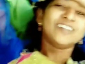 Teen girl gets covered in cum after outdoor sex