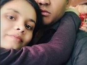 Desi teen's romantic and passionate encounter with her partner