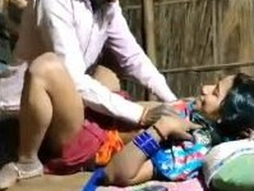 Indian village bhabhi gets her pussy licked and fucked