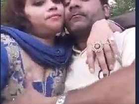 Busty Desi bhabhi gets wild in the great outdoors
