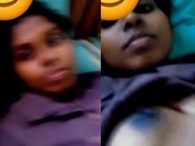 Wife flaunts her big boobs and gets fucked hard