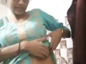 Teen body on display in the bathroom