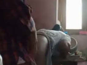Anniversary sex with my wife Sudha in kitchen
