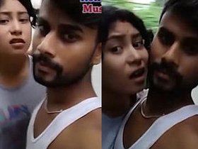 Desi babe gets turned on by porn but boyfriend interrupts