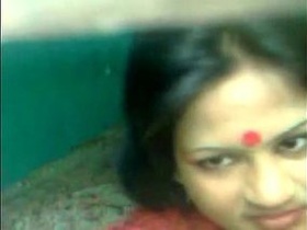 Indian MILF gets naughty with her lover in MMS video