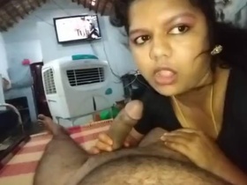 A well-done blowjob from a stunning beauty in the south