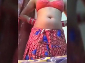 Desi wife strips and masturbates in private