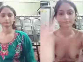 Desi babe with small boobs stars in a XXX video