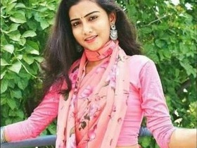 TikToker from South India teasing with her breasts