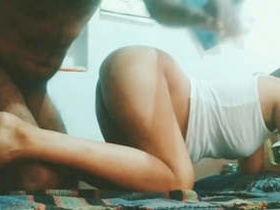 Desi wife's loud moans during fucking