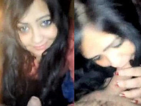 Beautiful girl sucks on cute cock like a lollipop