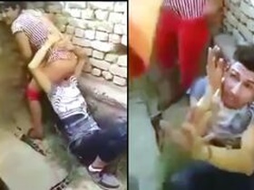 Desi couple caught in the act of outdoor sex, Indian wife and husband video