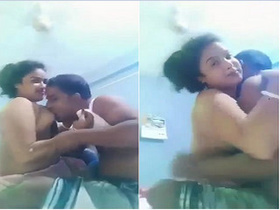 Desi wife with big boobs gives her husband a blowjob in exclusive video