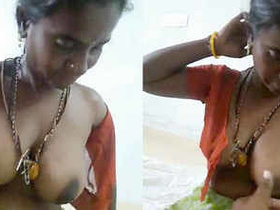 Clear audio and HD video of a Tamil maid with big boobs getting fucked