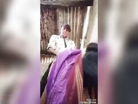 Desi MMS scandal features a village bhabhi getting fucked in the open air