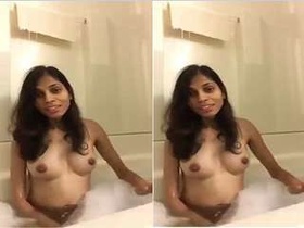 Exclusive video of a cute NRI girl baring it all