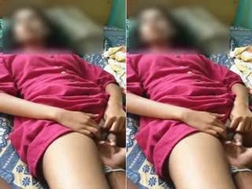 Desi Indian babe enjoys intimate pleasure with her lover