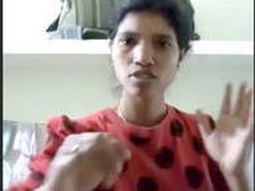 A cute desi teen flaunts her naked body in a steamy video