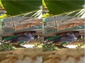 Desi lover's outdoor fucking in exclusive MMS video