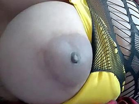 Horny bhabhi with huge boobs gets wild in this video