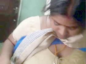 Tamil aunty with big boobs caught having sex